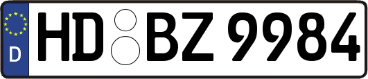 HD-BZ9984