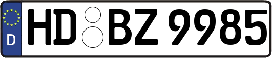HD-BZ9985