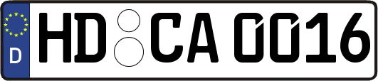 HD-CA0016