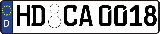 HD-CA0018