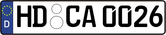 HD-CA0026