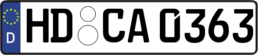 HD-CA0363