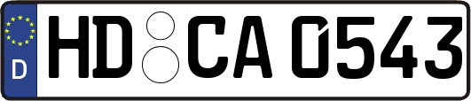 HD-CA0543