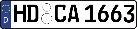 HD-CA1663