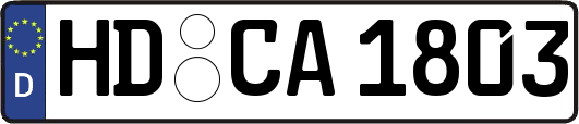 HD-CA1803
