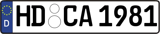 HD-CA1981