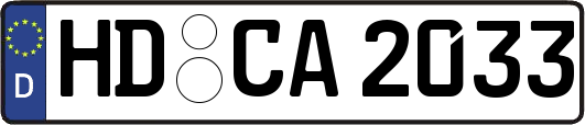 HD-CA2033