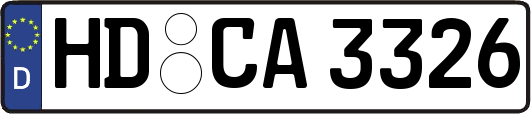 HD-CA3326