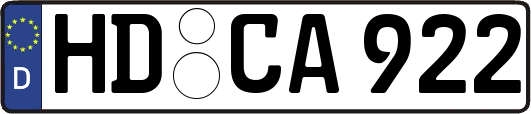 HD-CA922