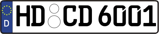 HD-CD6001