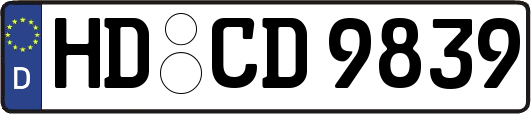 HD-CD9839