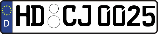 HD-CJ0025