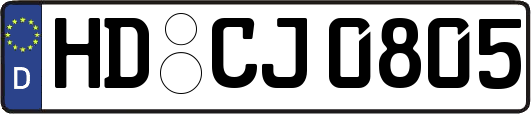 HD-CJ0805