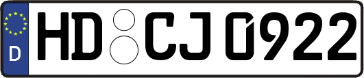 HD-CJ0922