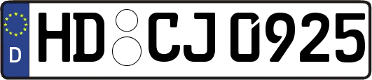 HD-CJ0925