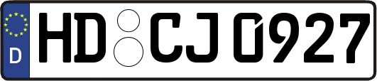 HD-CJ0927