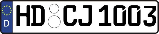 HD-CJ1003