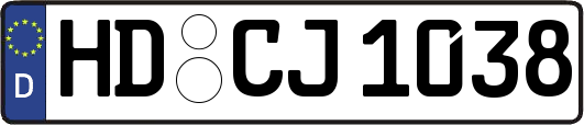 HD-CJ1038