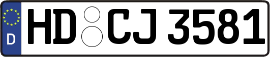 HD-CJ3581