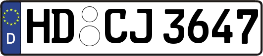 HD-CJ3647