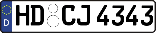 HD-CJ4343