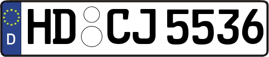HD-CJ5536