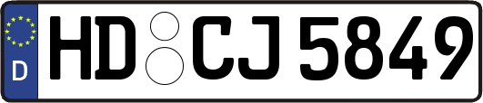 HD-CJ5849