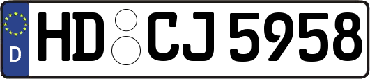 HD-CJ5958