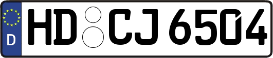 HD-CJ6504