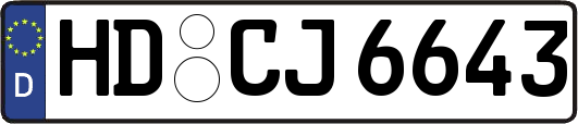 HD-CJ6643