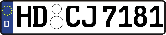 HD-CJ7181