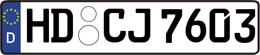 HD-CJ7603