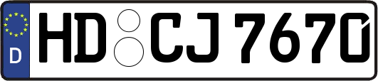 HD-CJ7670