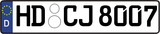 HD-CJ8007