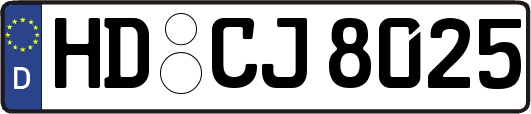 HD-CJ8025