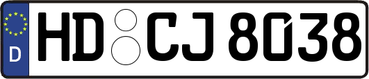 HD-CJ8038