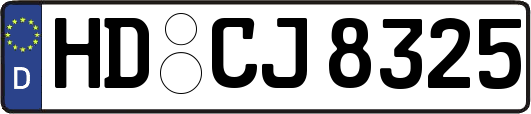 HD-CJ8325