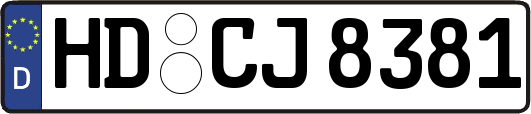 HD-CJ8381