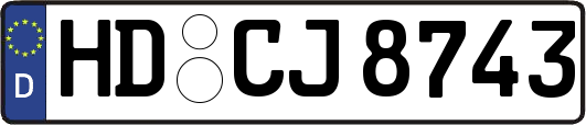 HD-CJ8743