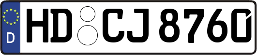HD-CJ8760