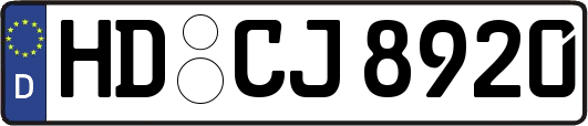 HD-CJ8920