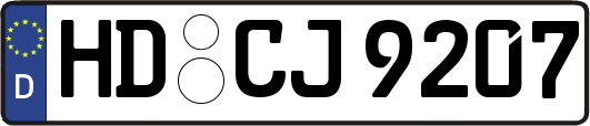 HD-CJ9207