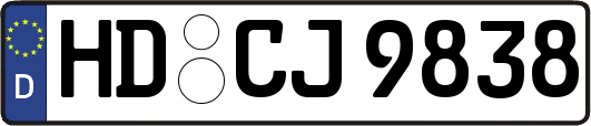 HD-CJ9838