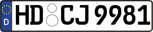 HD-CJ9981