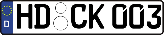 HD-CK003