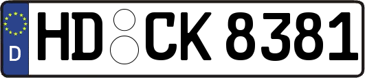 HD-CK8381