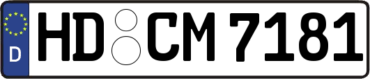 HD-CM7181