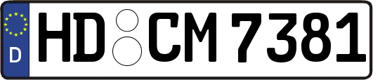 HD-CM7381