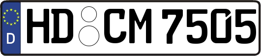 HD-CM7505