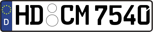 HD-CM7540